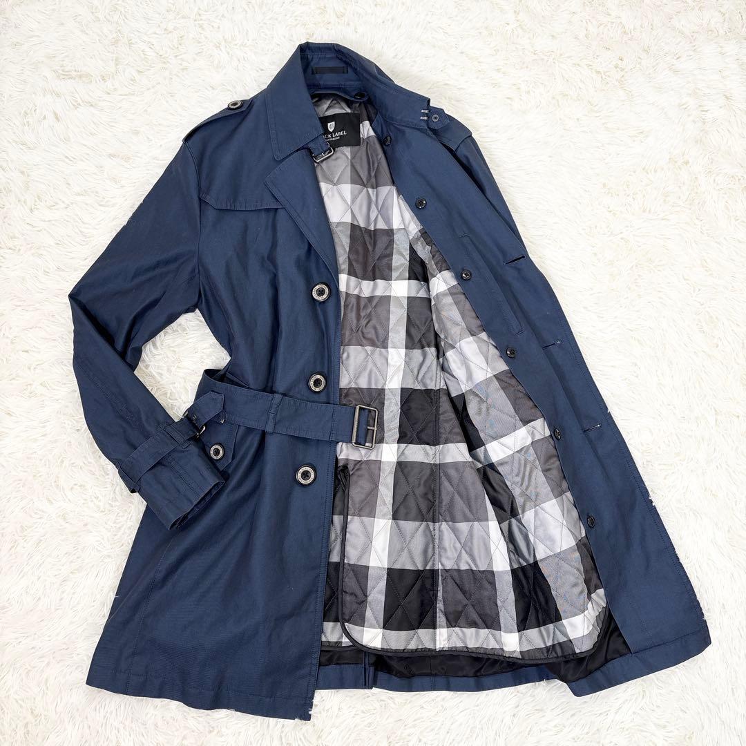 ブラックレーベルクレストブリッジ トレンチコート キルティングライナー 中綿 L