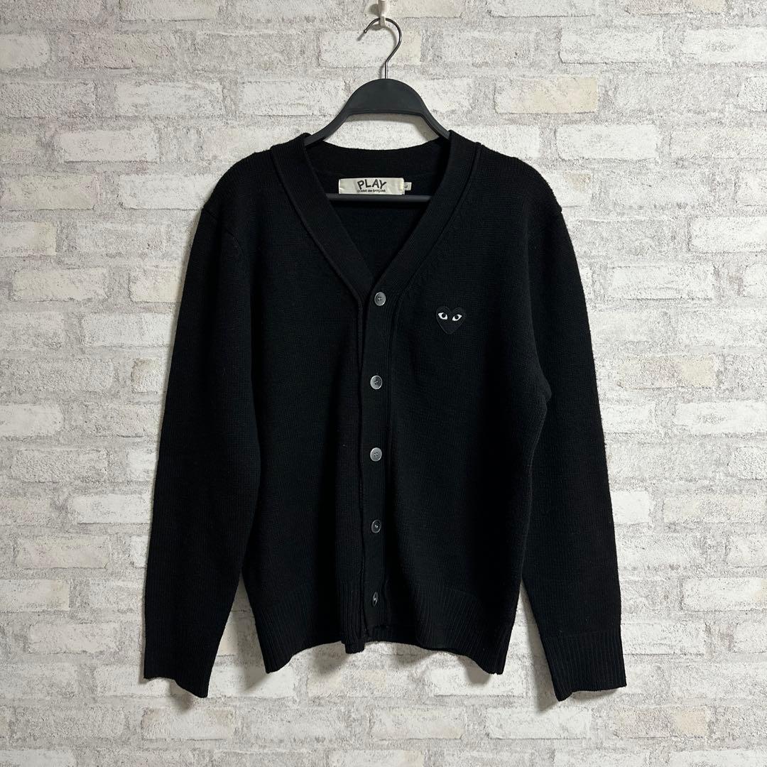 コムデギャルソン ブラック カーディガン