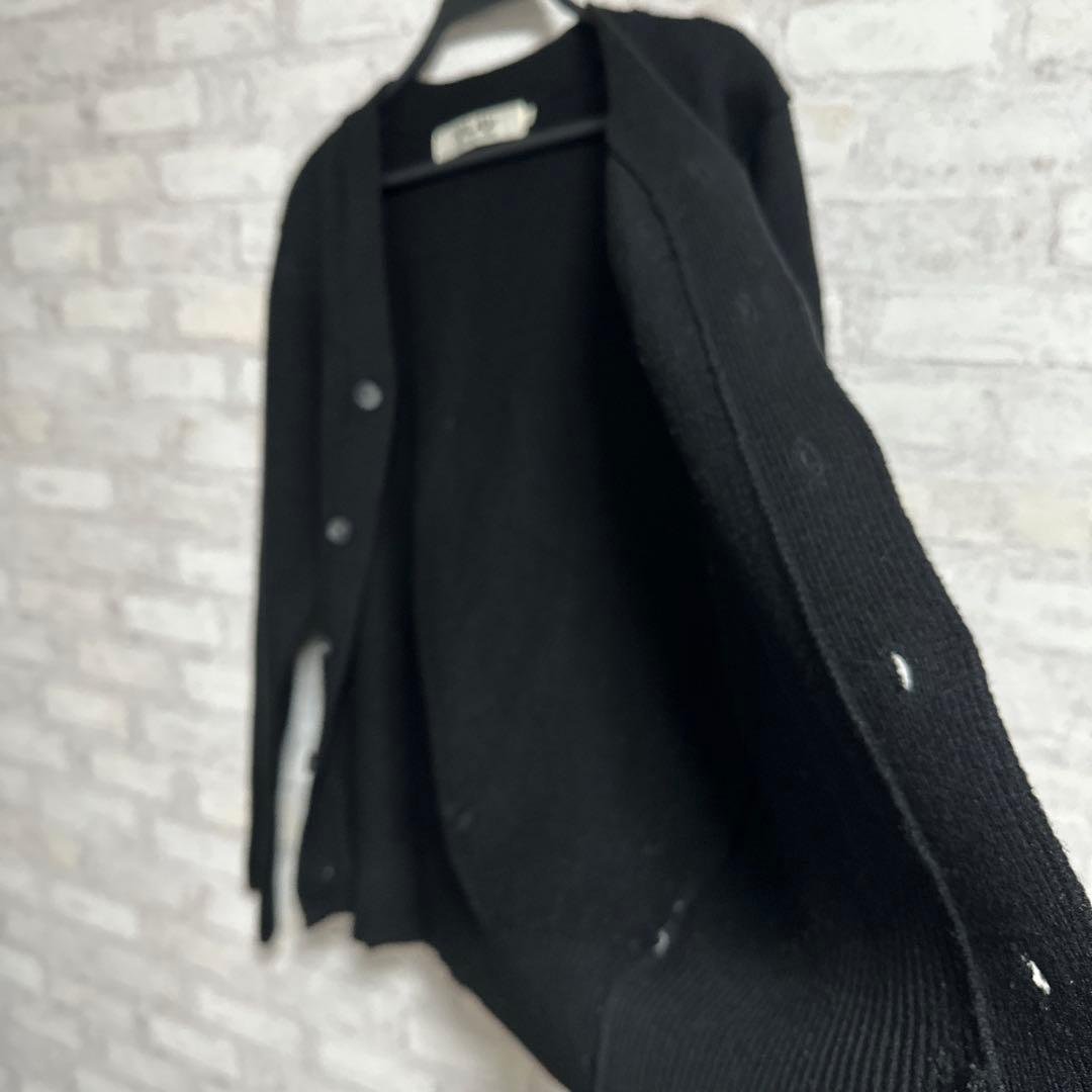 コムデギャルソン ブラック カーディガン