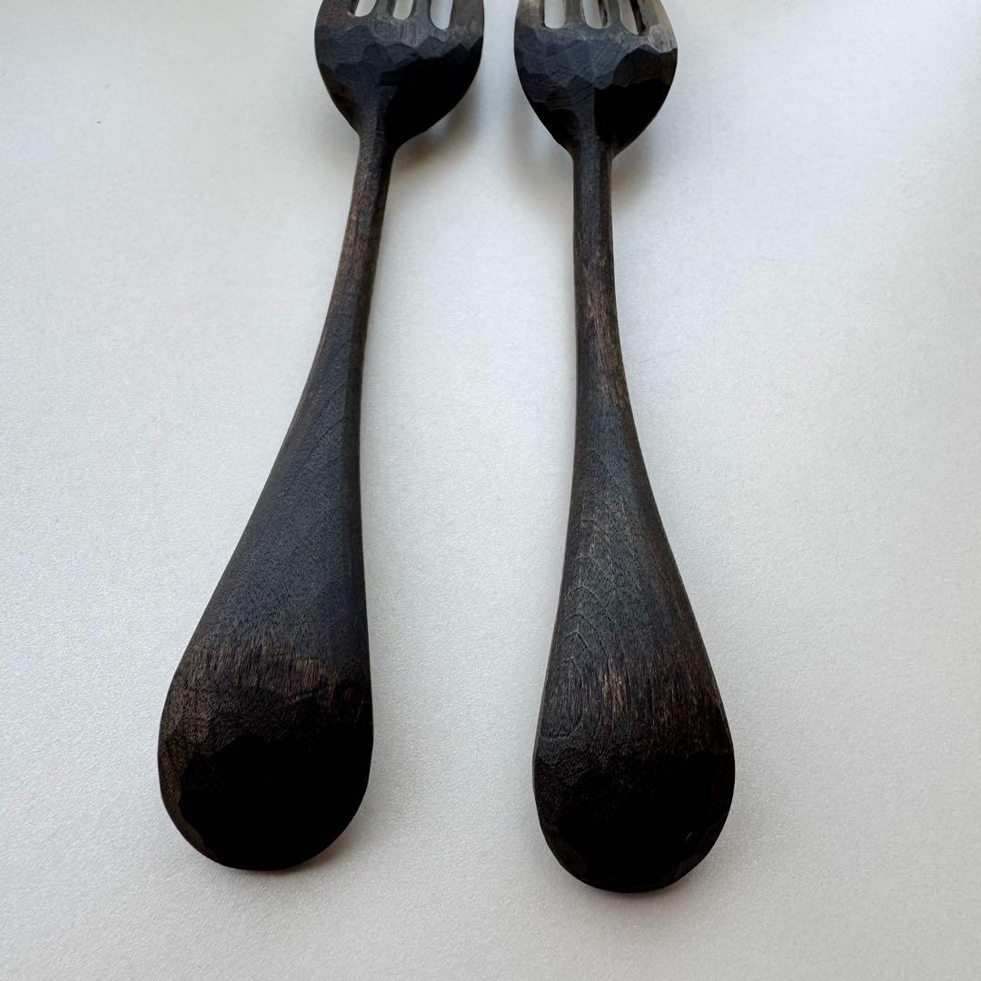 眞島拓さん　カトラリー4本セット　カトラリー　漆　新品未使用品
