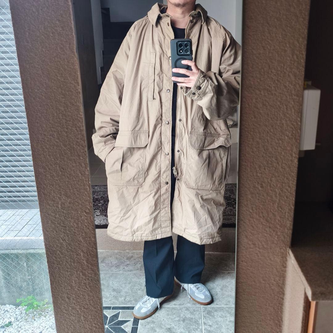 80s LLBean　ストームコート　一枚袖　パデッドコート XL程度　YG3