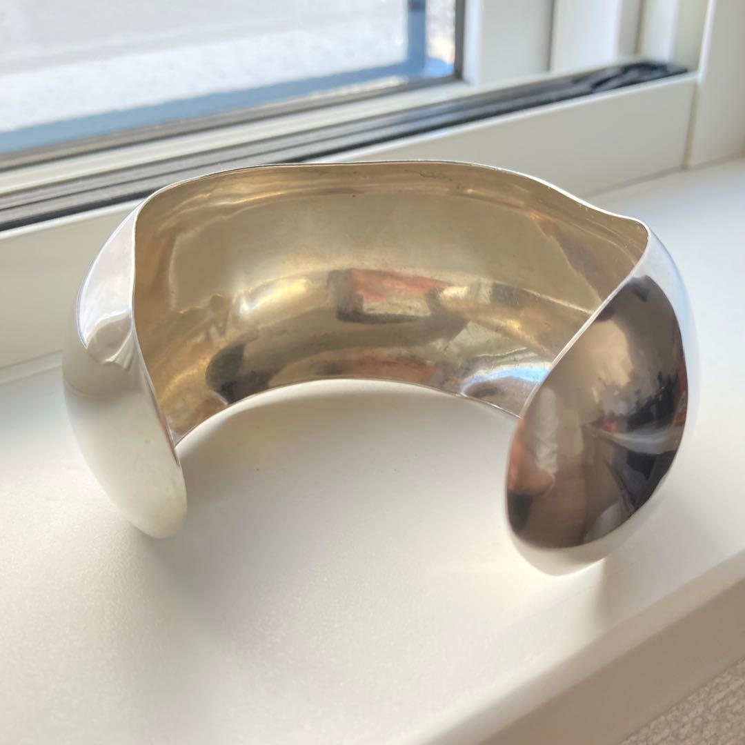 MEXICO ワイドバングル カフ シルバー925 ヴィンテージ メキシカン