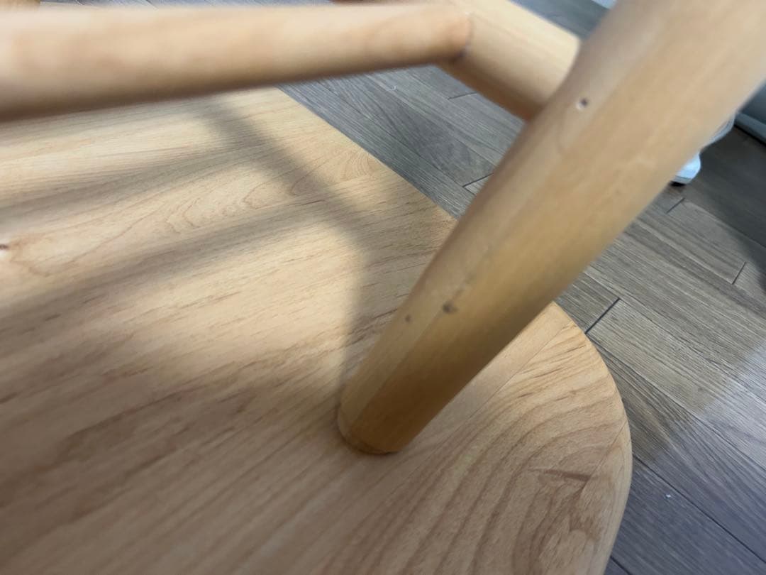 モモナチュラル ローテーブル