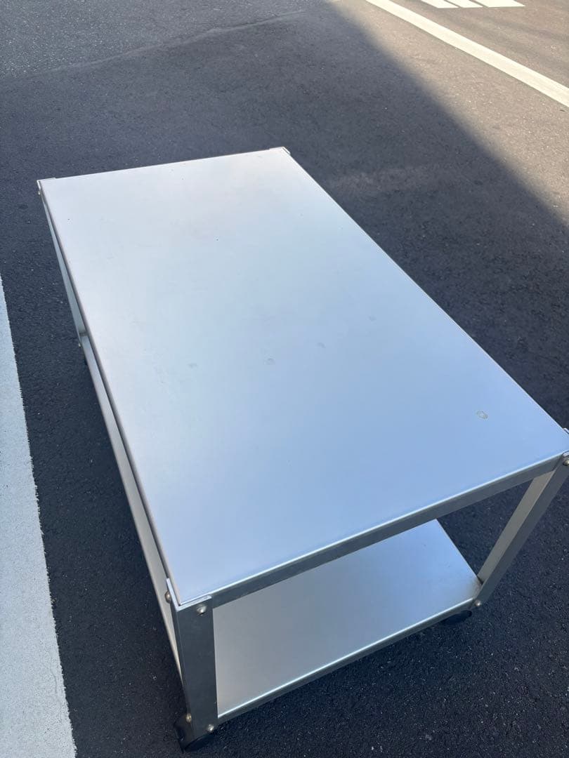 希少✨ 無印良品 MUJI アルミ　ローテーブル