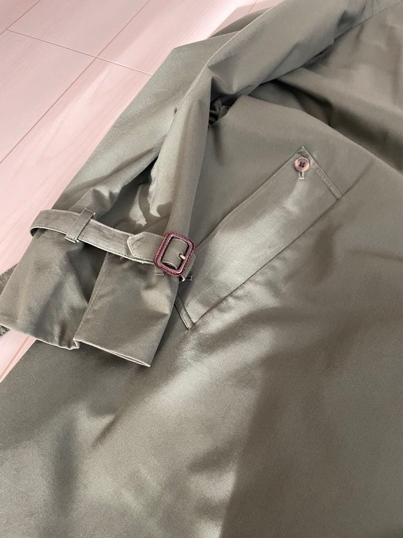 英国製 Aquascutum アクアスキュータム シングルトレンチコート