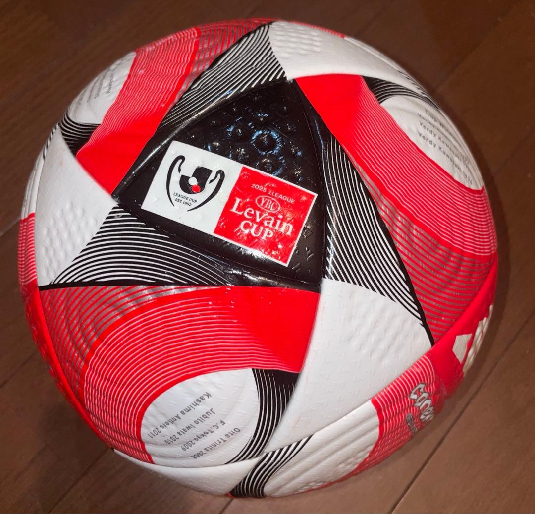 【実使用】2025Jリーグルヴァンカップ公式試合球 Conext25Pro 5号