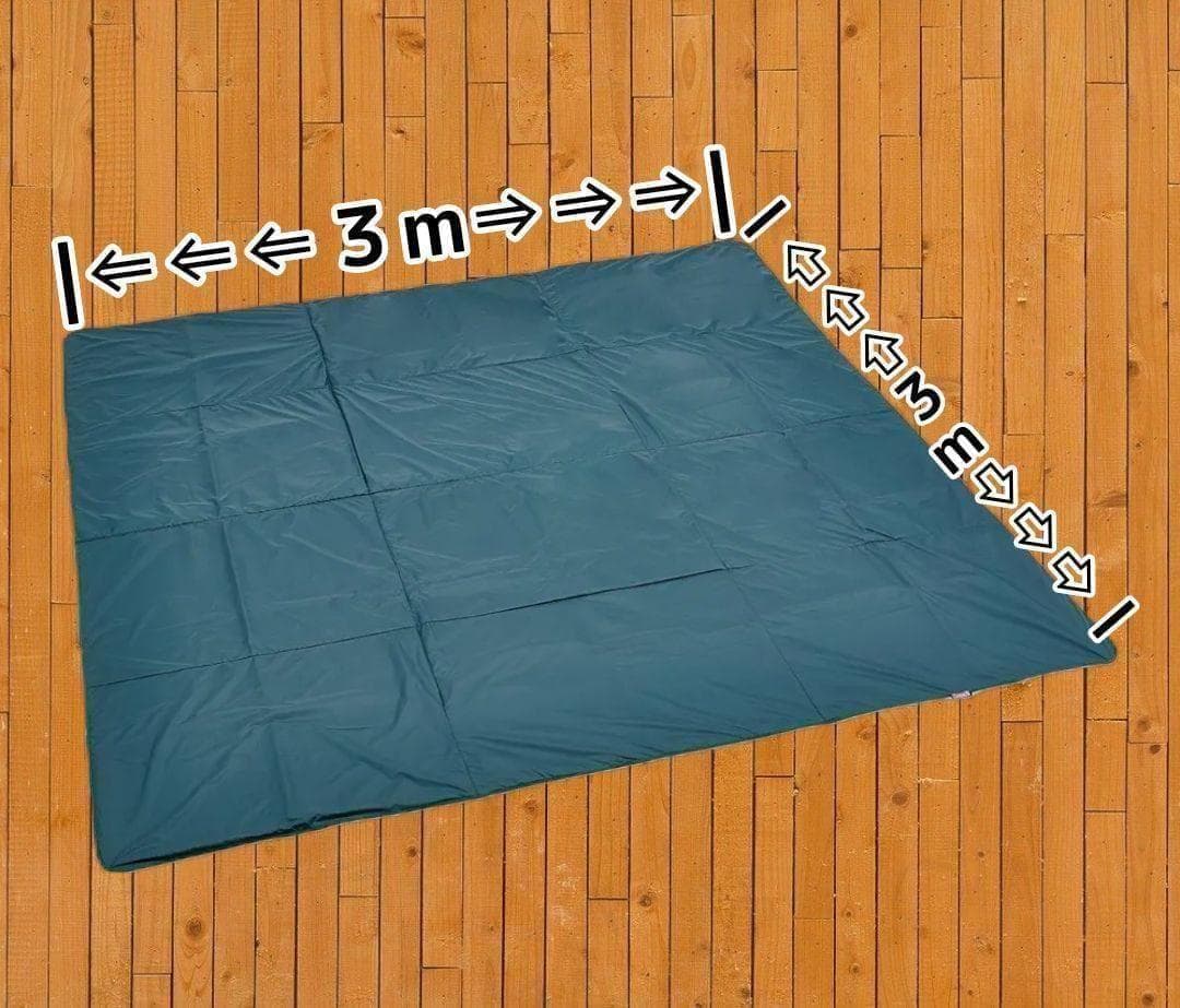 美品 Coleman テント シートセット インナー&グランド 3m グリーン