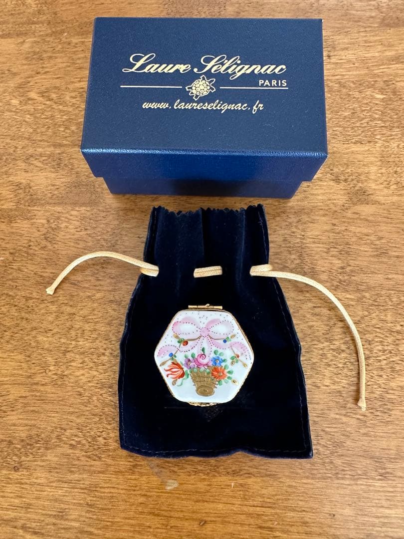 Laure Selignacマリーアントワネット♡六角小箱⭐️極美品⭐️