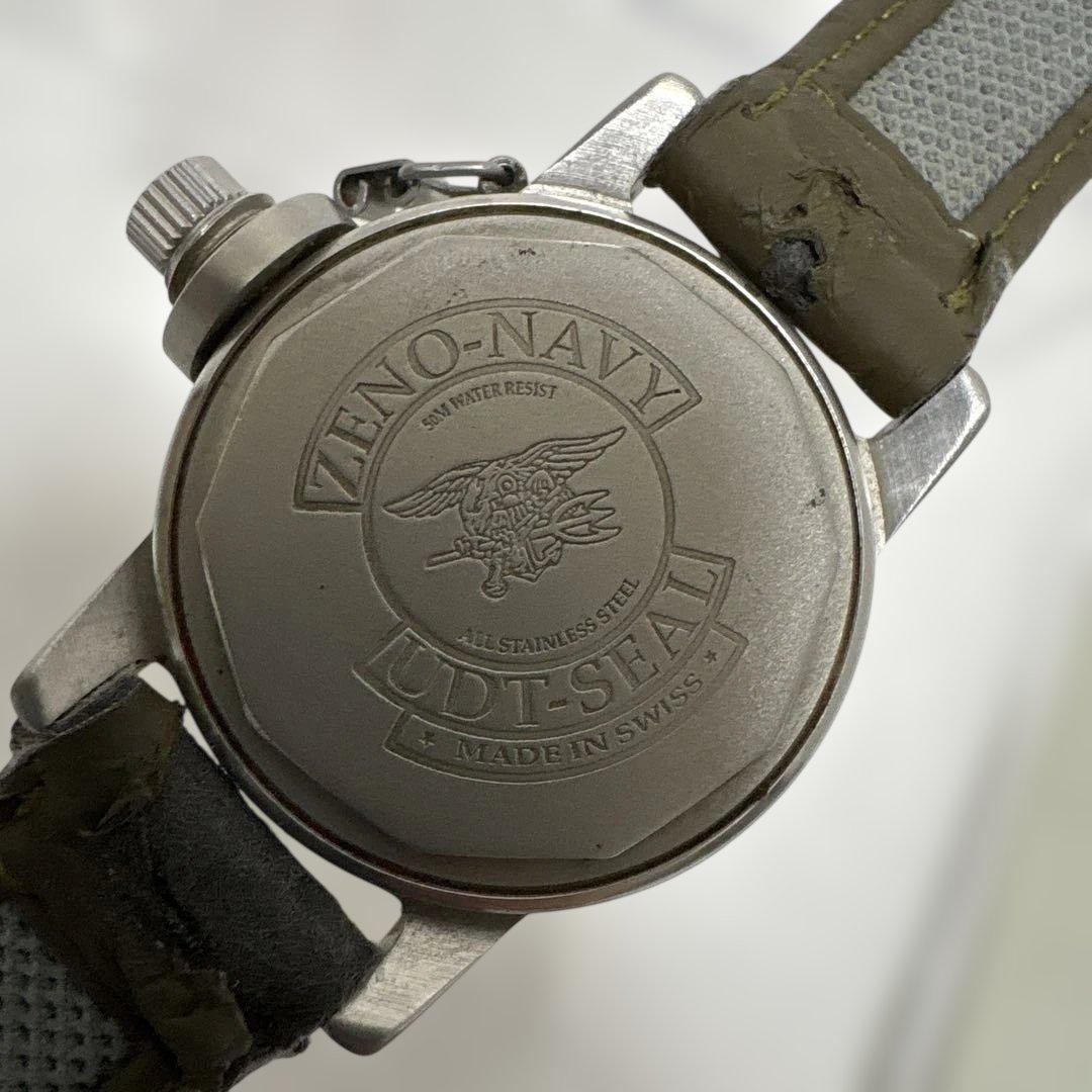 s*4様 【希少品】Zeno watch military 手巻き　スイス製