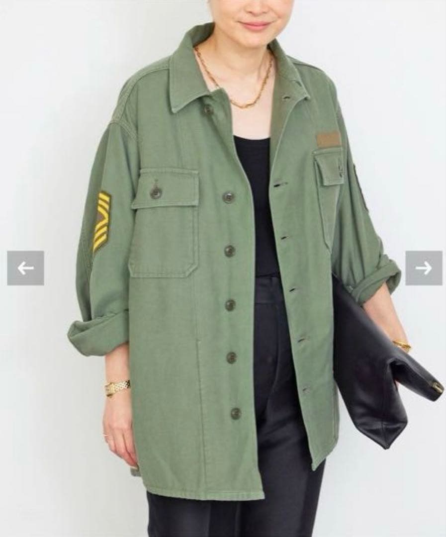 ジャケット・アウター MADISONBLUE /MILITARY JACKET LBS