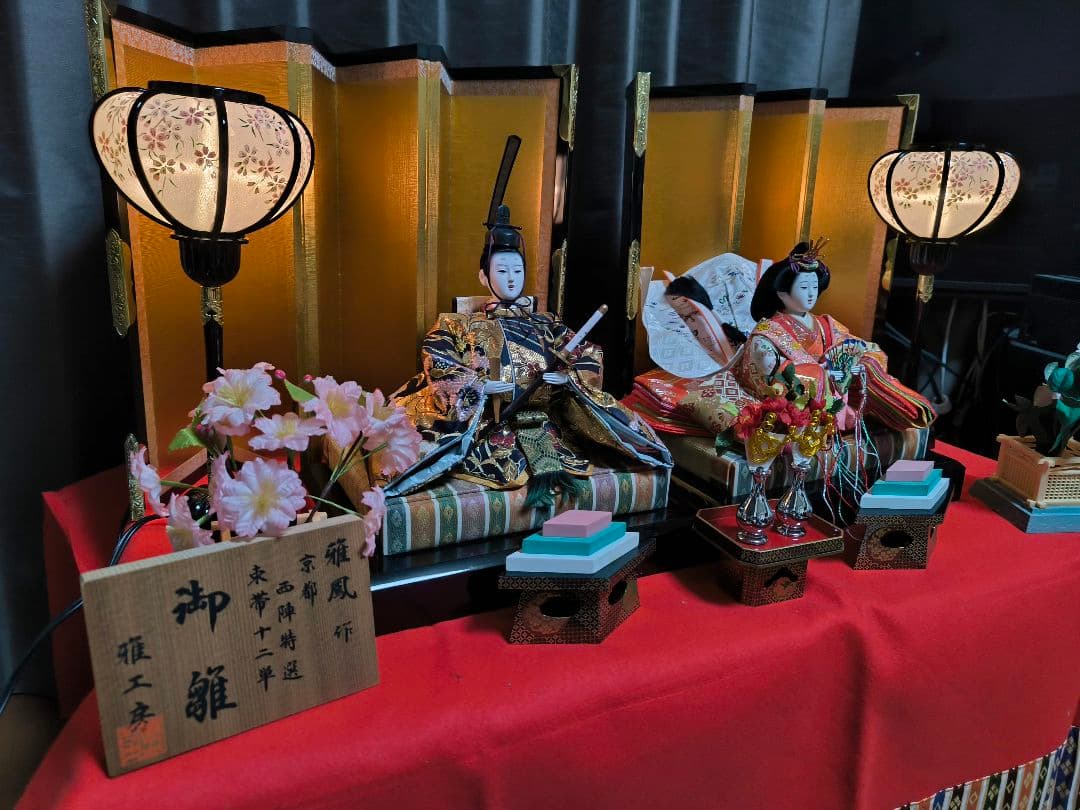 雛人形と着物