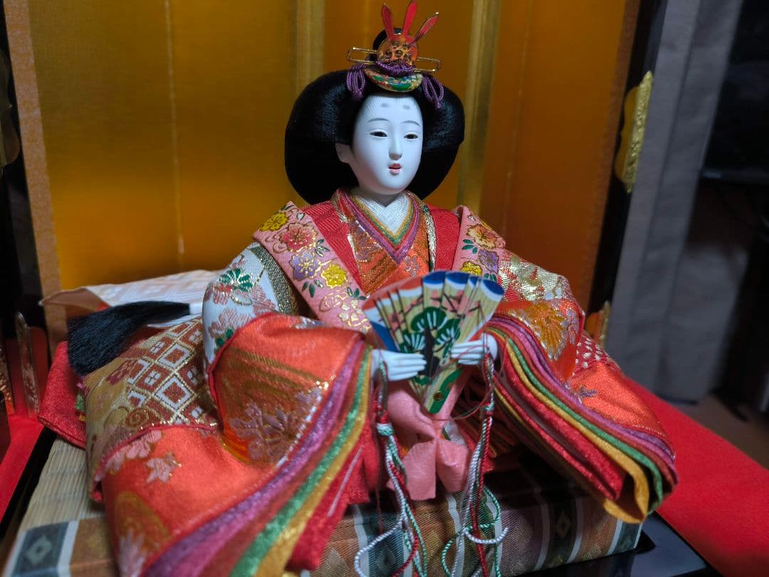 雛人形と着物