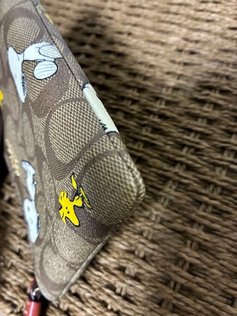 COACH x PEANUTS ポーチ