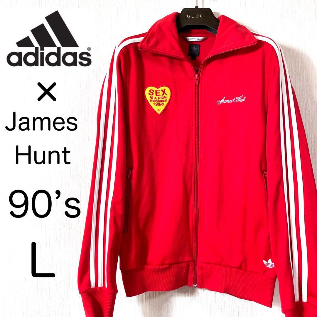 ⚛️꧁美 品꧂♥⚛️adidas × James Hunt コラボジャージ　L