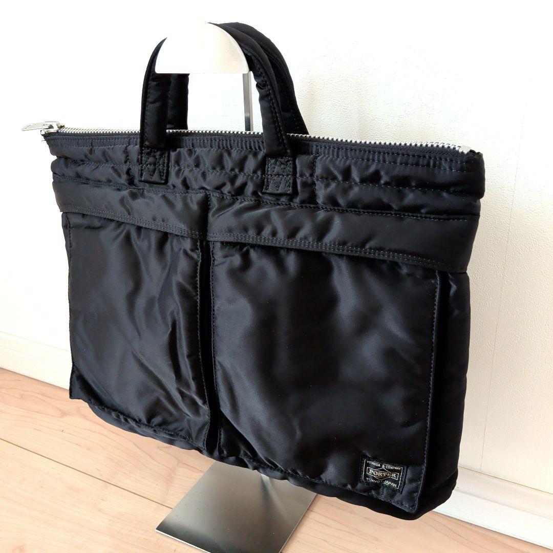 PORTER タンカー ブラック ブリーフケース ヘルメットバッグ トートバッグ