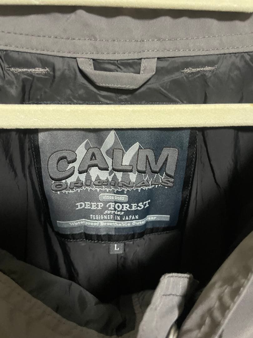 calm originals パンツ L グレー