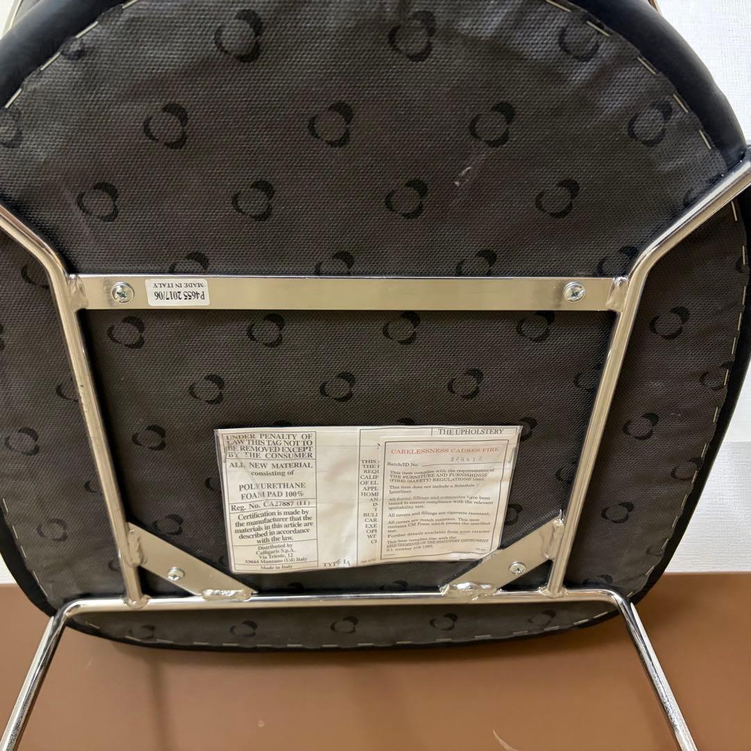 ②Calligaris カリガリス コヌビア ニューヨーク レザー チェア