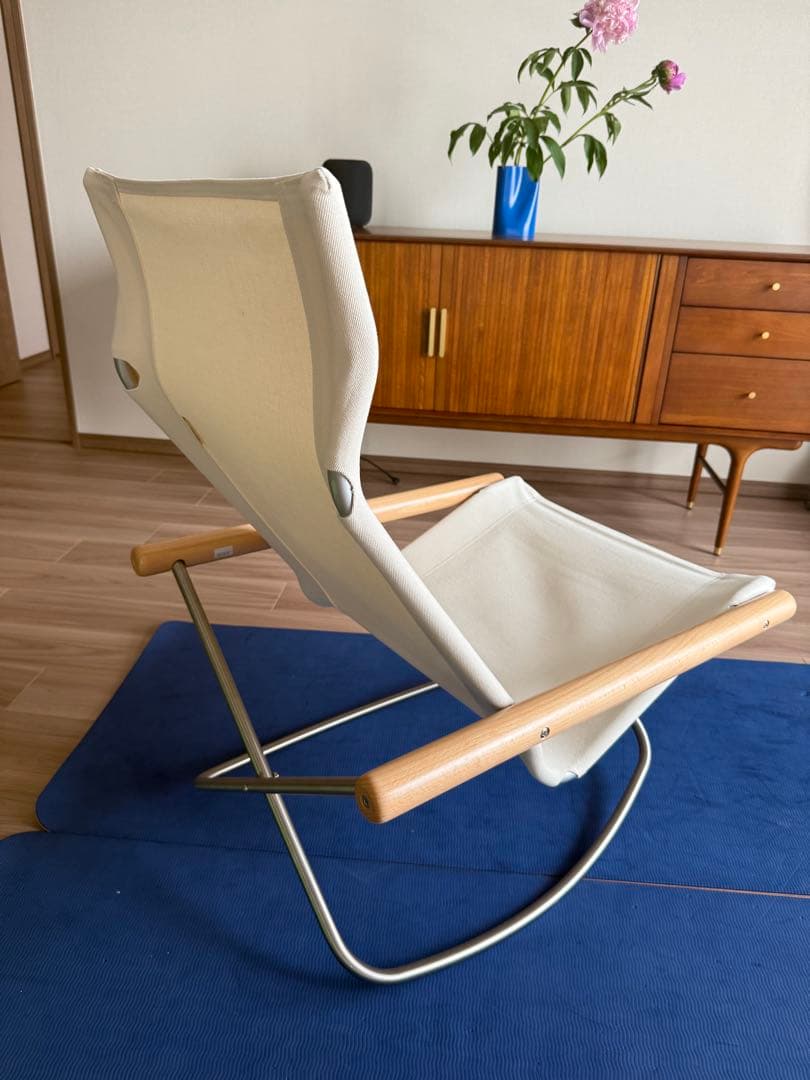 7/6まで! NychairXニーチェアエックス ロッキング ホワイト