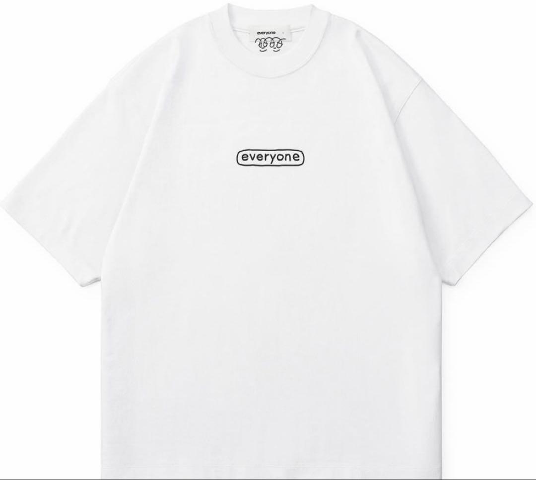 トップス everyone j.30000 sketchy logo tee XL