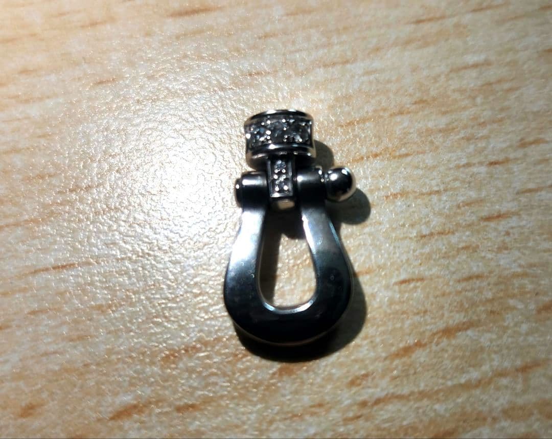 フレッドフォース10ptネックレスダイヤ入り