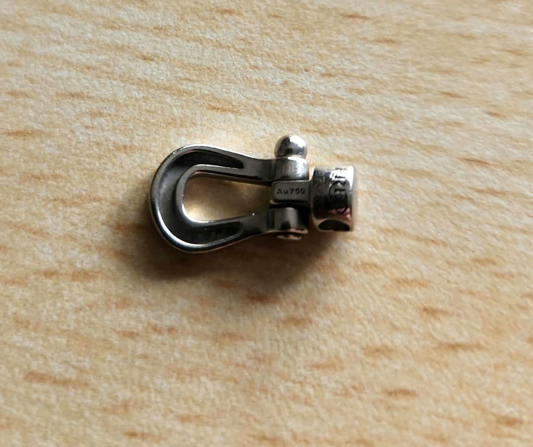 フレッドフォース10ptネックレスダイヤ入り