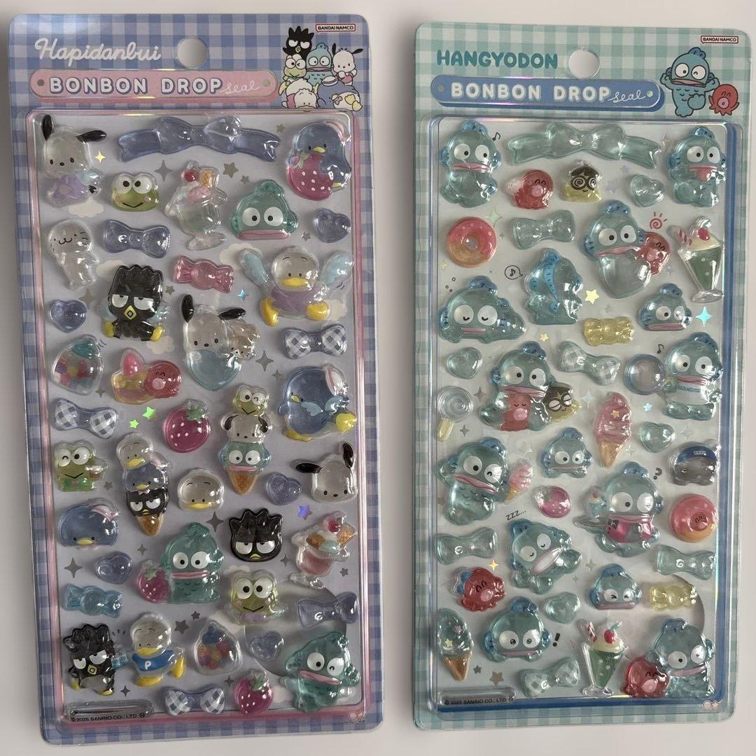 8種　ボンボンドロップシール サンリオ 第２弾 正規品