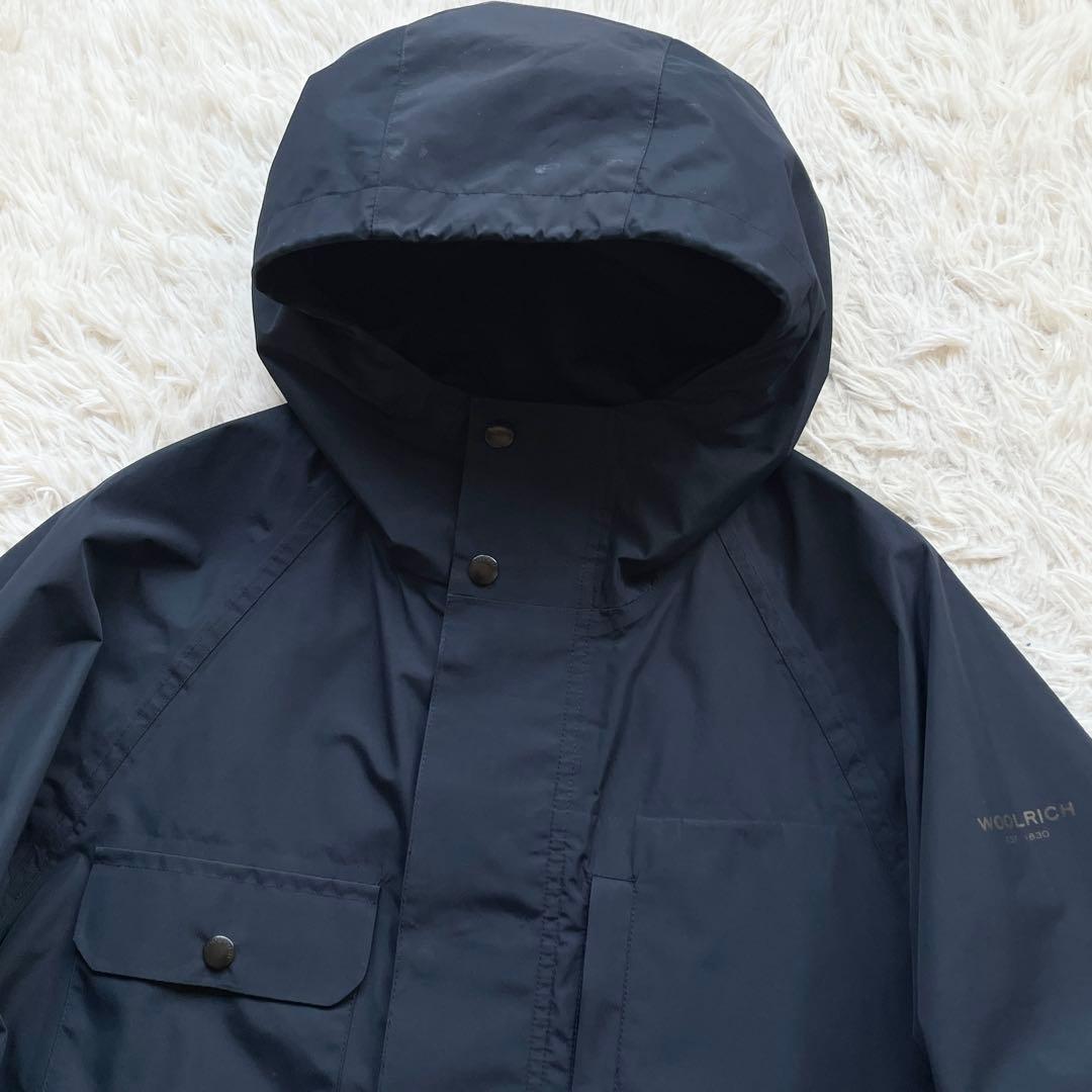 WOOLRICH x BEAMS F別注 近年モデル マウンテンパーカー 紺
