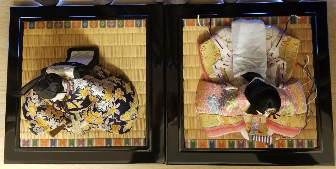 【未使用/超美品】真多呂作　香佳雛親王飾り　玉台・桐箱付き★雛人形に是非！
