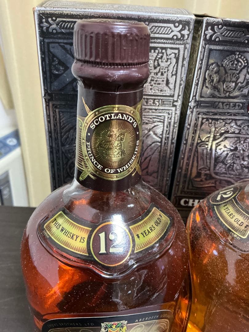 CHIVAS REGAL 12年 ブレンデッドスコッチウイスキー 2本セット