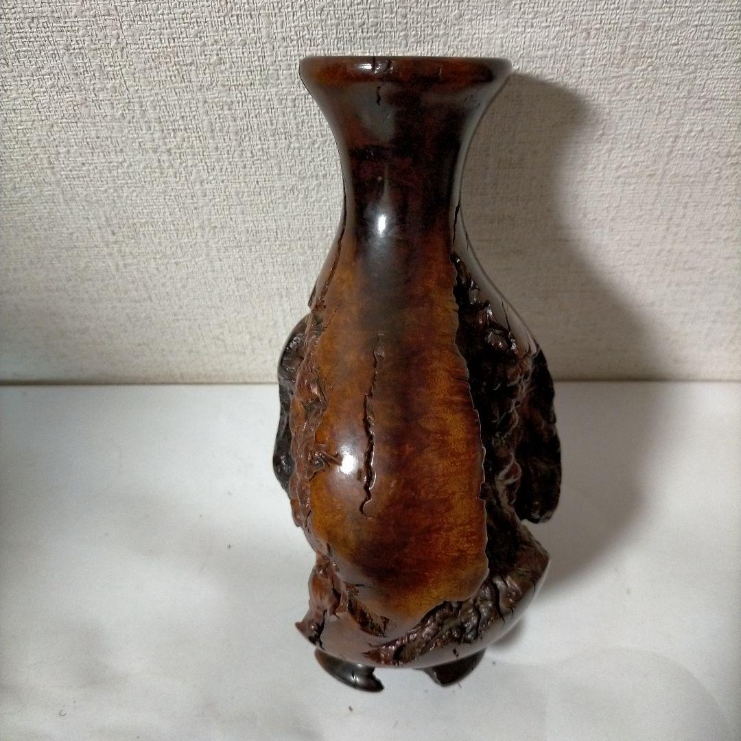 天然木瘤一輪挿し　ビンテージ