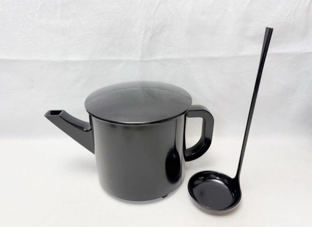 ほぼ未使用 懐石道具揃え 一式 黒塗 五客揃 茶道 利休形 共箱