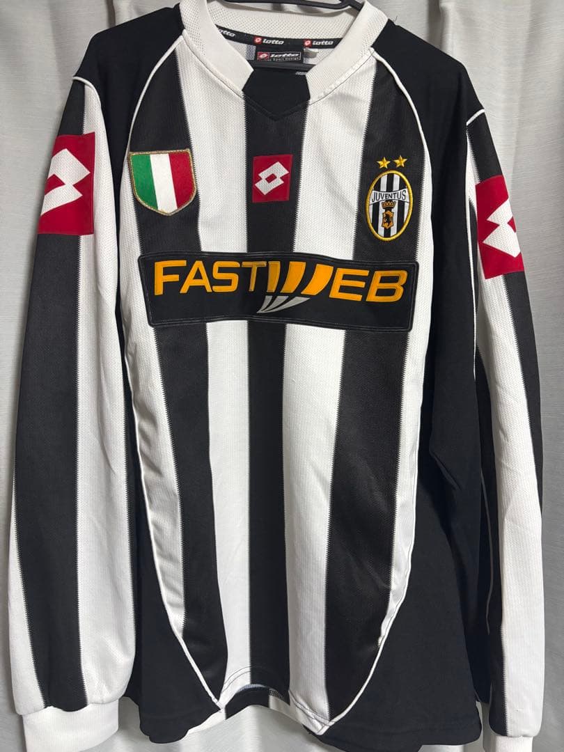 ユヴェントス 02-03 Lotto 長袖シャツ L