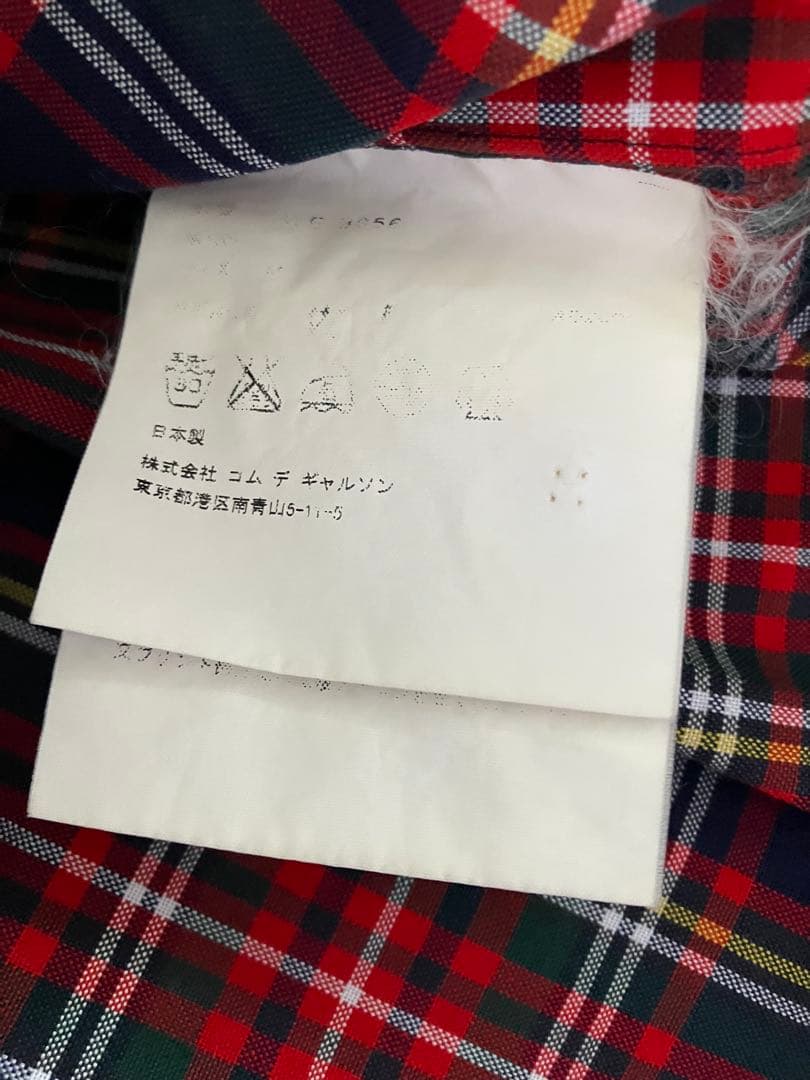 JUNYA WATANABE MAN 半袖チェックシャツ M 藤井フミヤ 着用