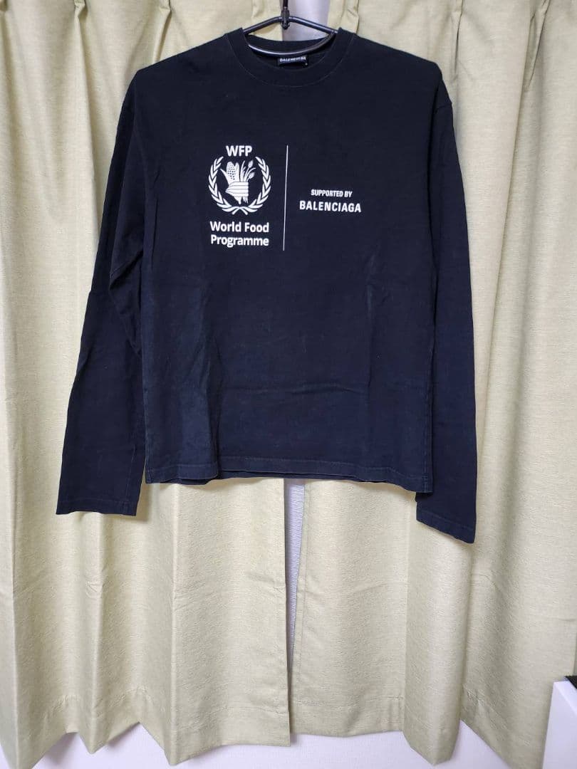 BALENCIAGA World Food Programme 長袖カットソー