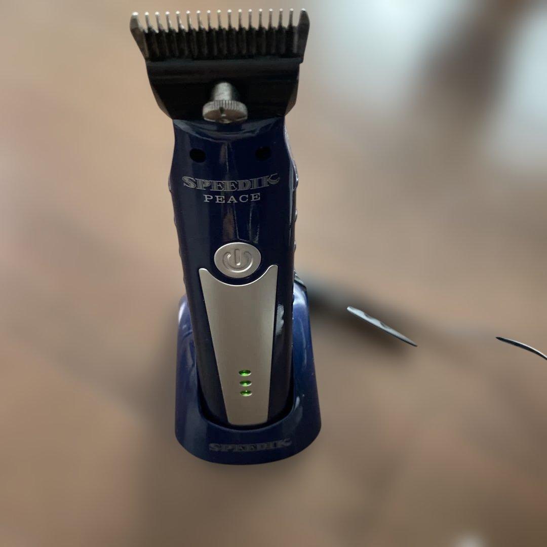 SPEEDIK PEACE 充電式バリカン+替刃3mmつき　スピーディック　犬