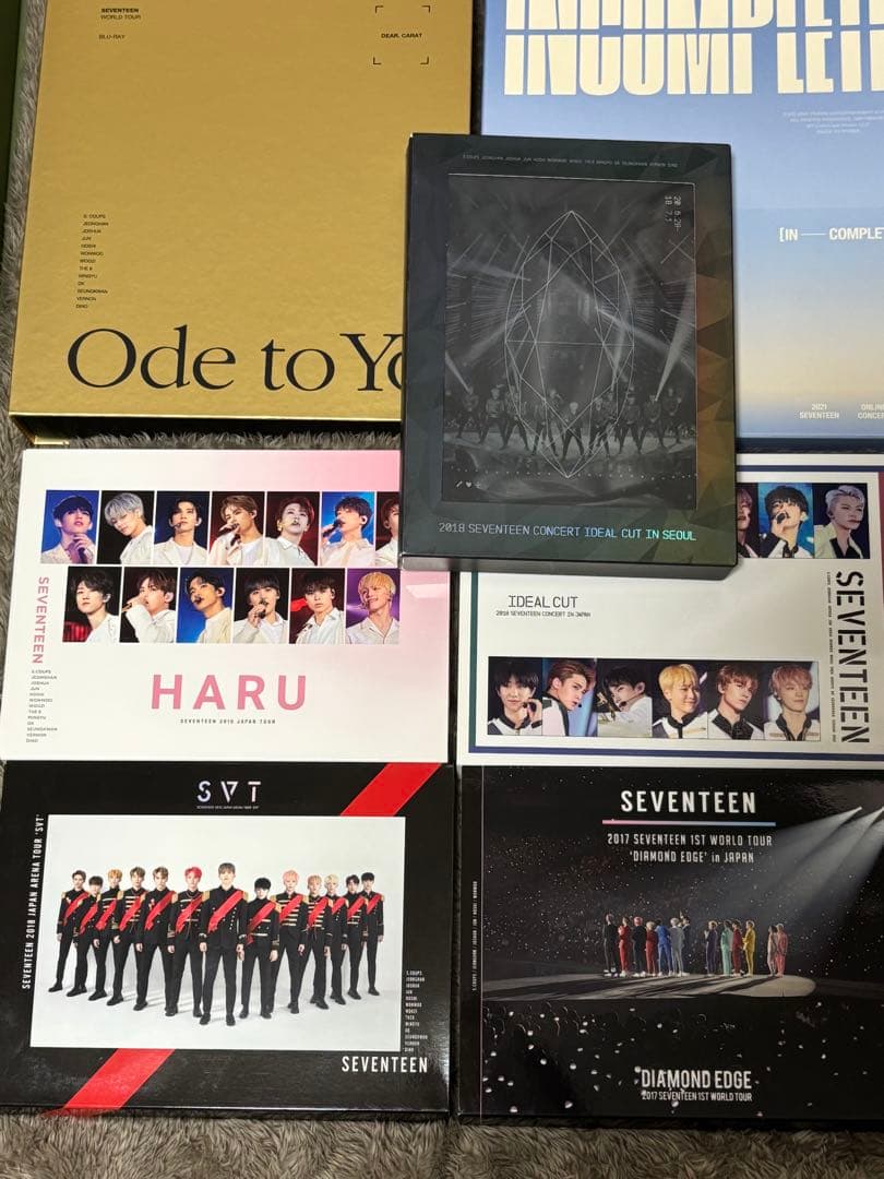 SEVENTEEN アルバムDVDと公式グッズまとめ売り