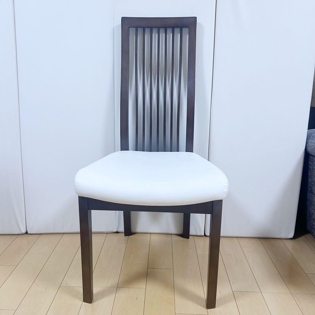 北欧　ダイニングチェア ① 天然木　オーク　シギヤマ　ハイバック