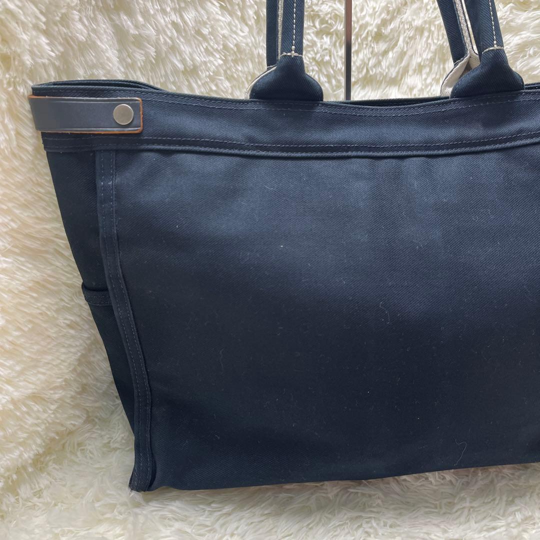 美品 PORTER ポーター トートバッグ ネイキッド キャンバス A4