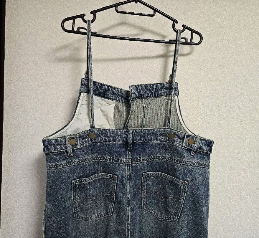 新品・未使用　ポリーヌ・ブロー　デニム ジャンスカ　フリーサイズ