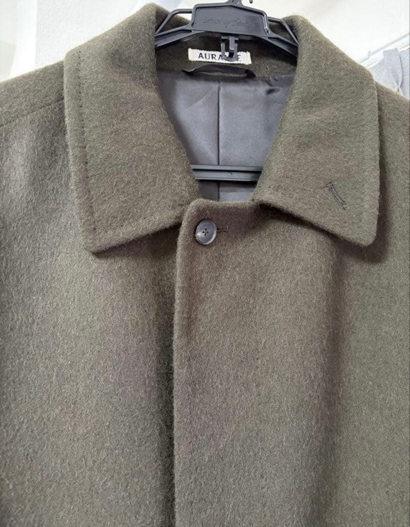 M*様 AURALEE BABY CAMEL FRANNEL COAT 24AW