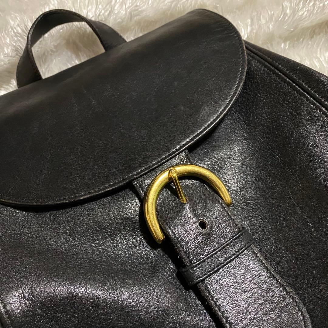 コーチ COACH オールドコーチ リュック レザー ブラック 4134