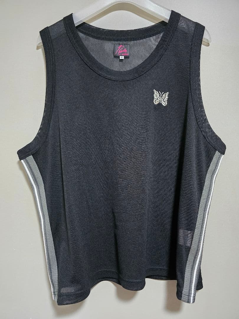 【BEAMS BOY別注】NEEDLES ／ポリエステルメッシュタンクトップ