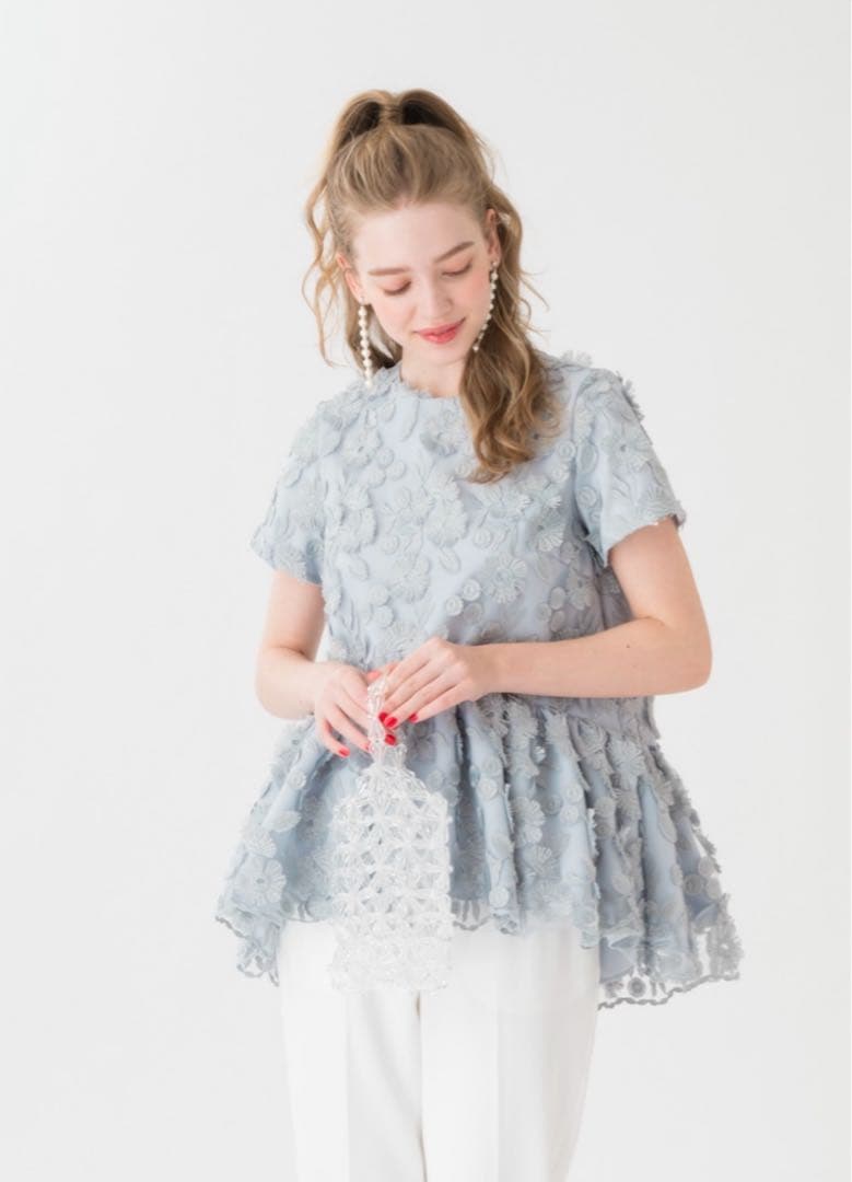 ﻿Tsuru by MarikoOikawa ブラウス Primavera