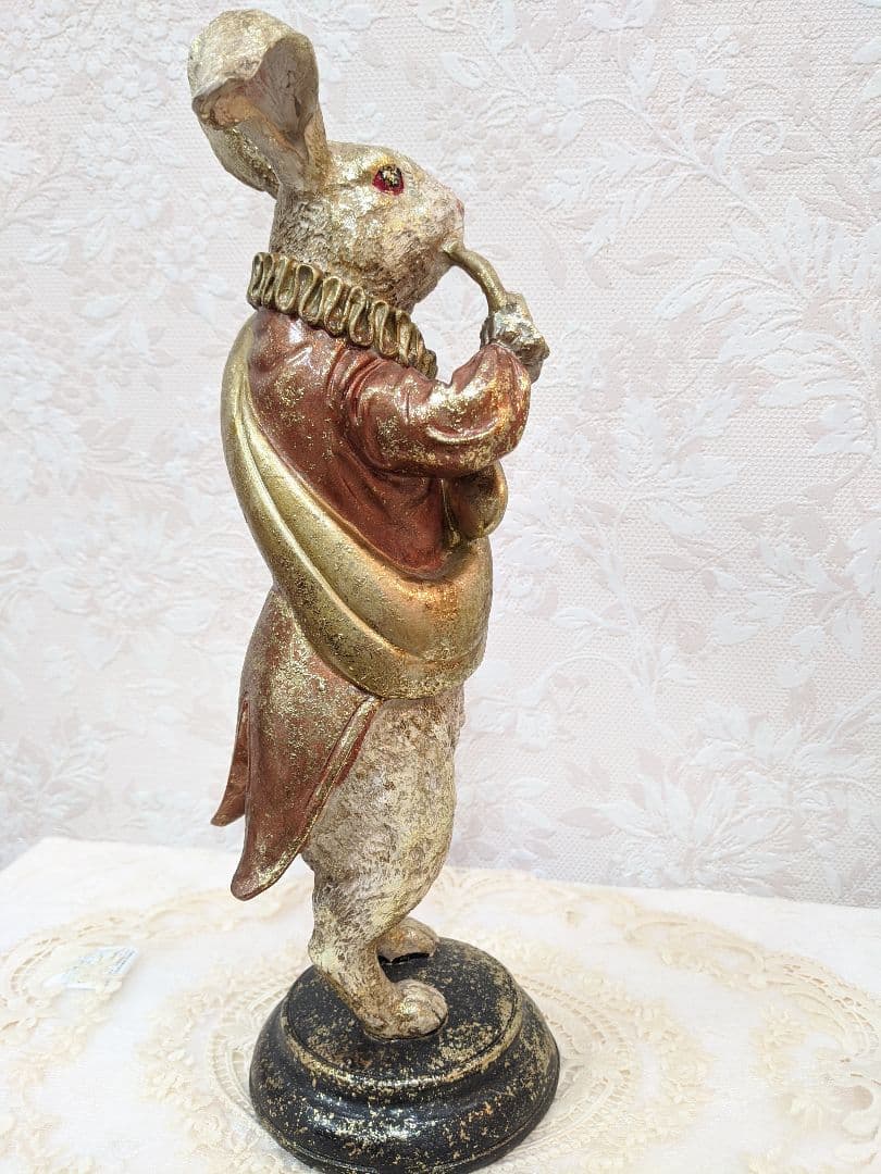 【お値下げ】ウサギの置物♡バロック調スタイル♡ロココ調♡アンティーク♡