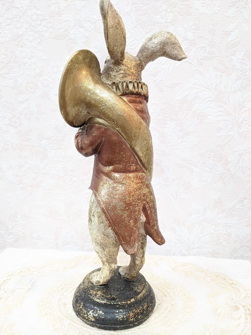 【お値下げ】ウサギの置物♡バロック調スタイル♡ロココ調♡アンティーク♡