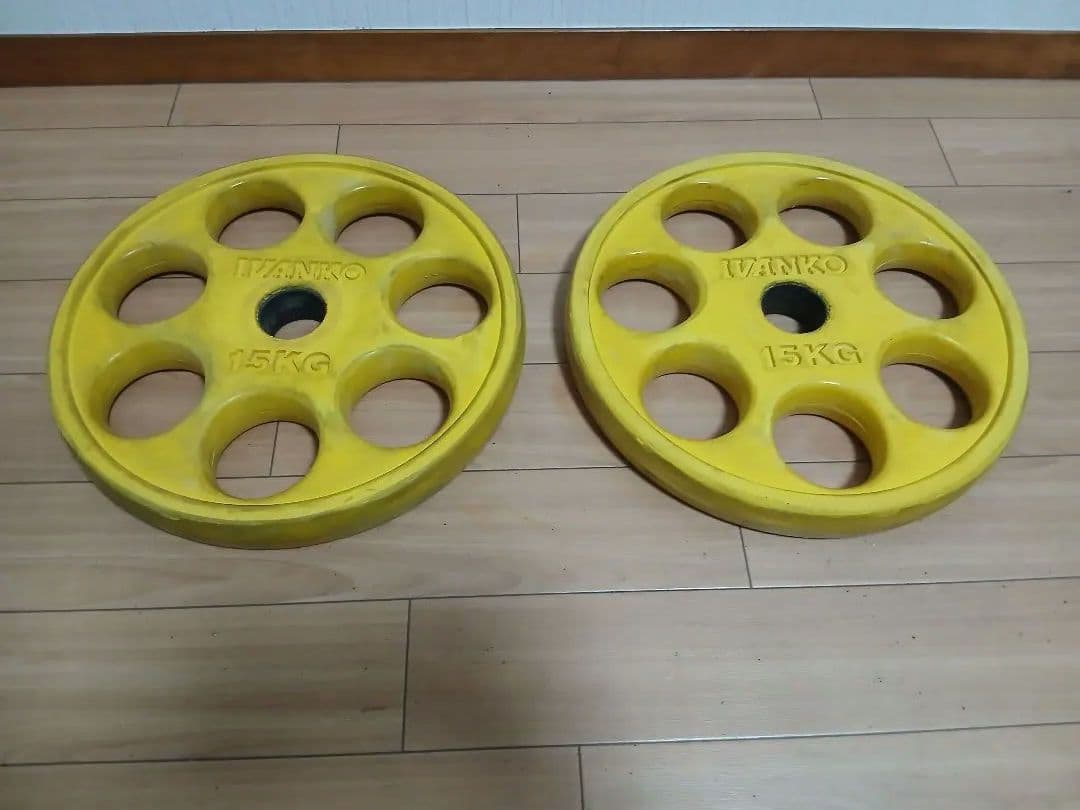 IVANKO ROEZHC 15kgオリンピック プレート 1枚①