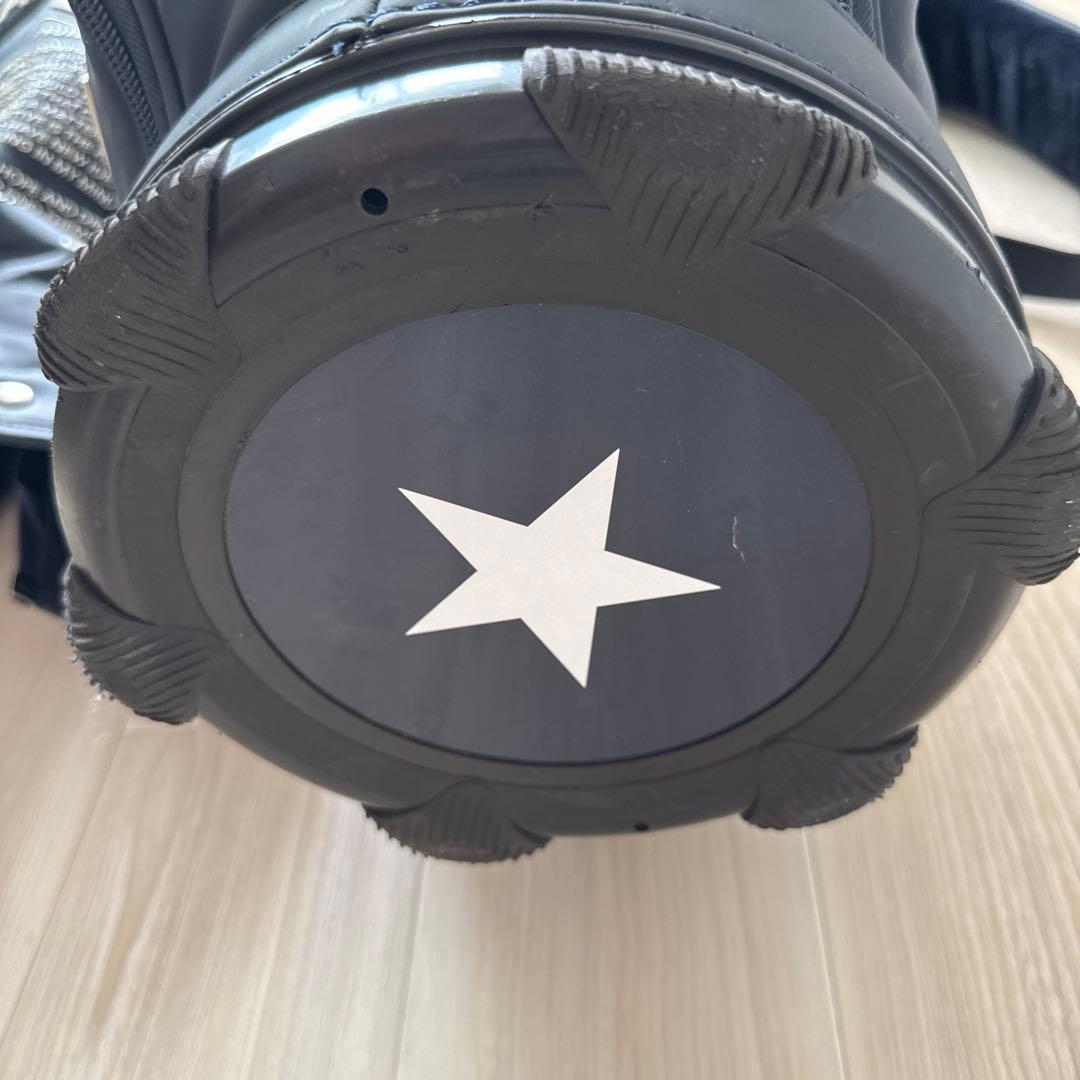 パーリーゲイツ　キャディバッグ　　トーナメントモデル　黒　ブラック