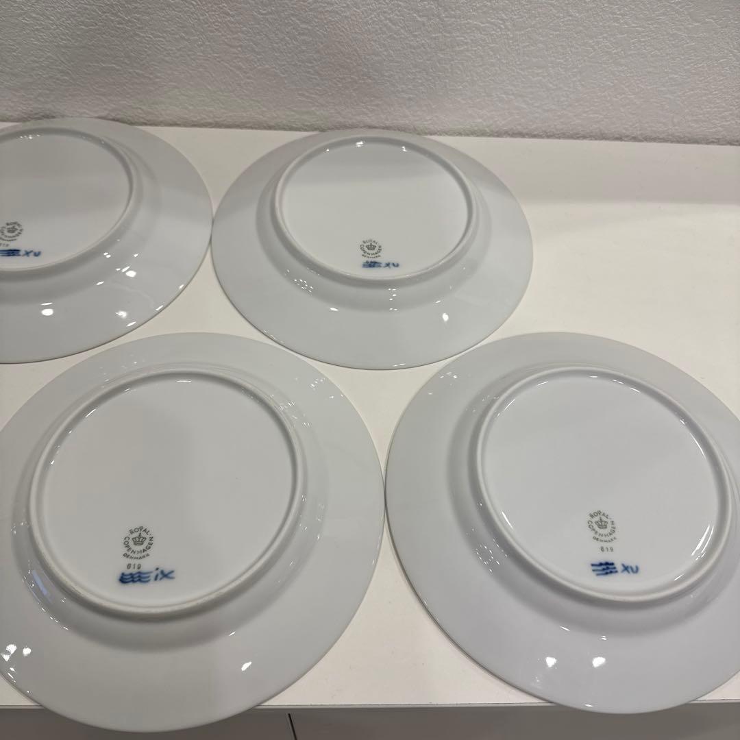 ロイヤルコペンハーゲン ブルーフラワープレイン 皿 5枚セット