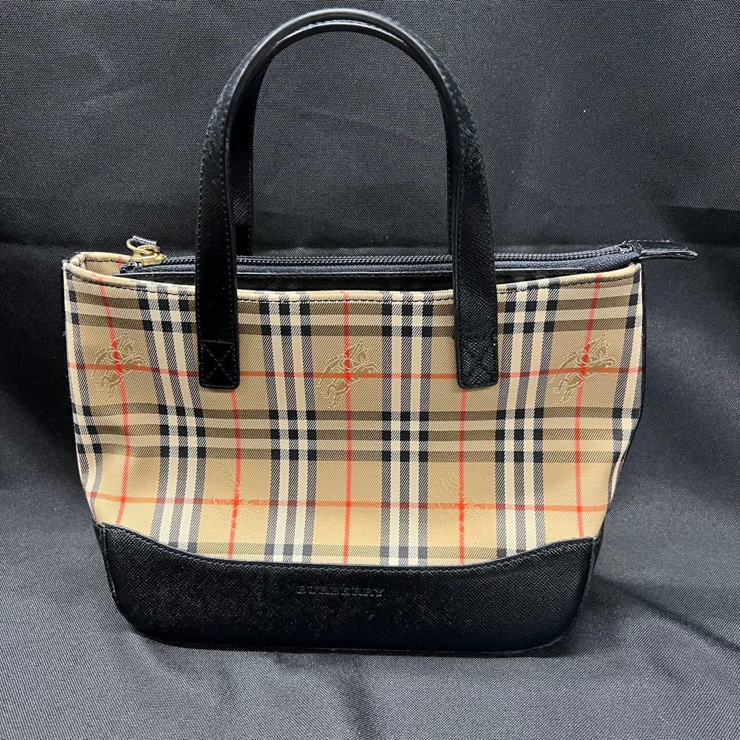 P*e様 【used】Burberry バーバリー　ミニトート　トートバッグ　ノ