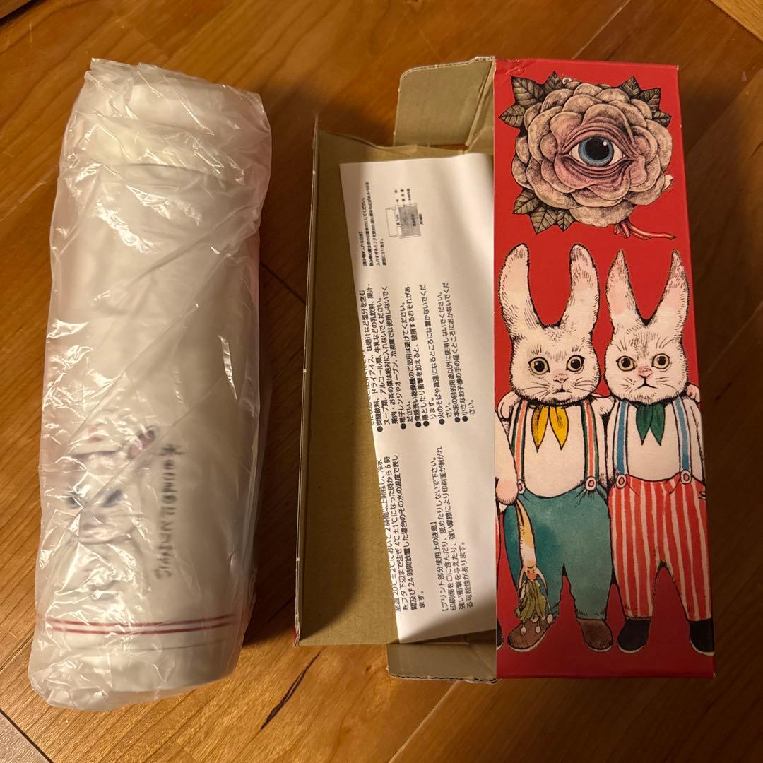 【新品】ヒグチユウコ スリムサーモステンレスボトル 500ml